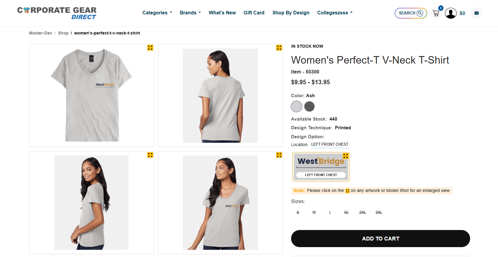Store preview from a customer's perspective